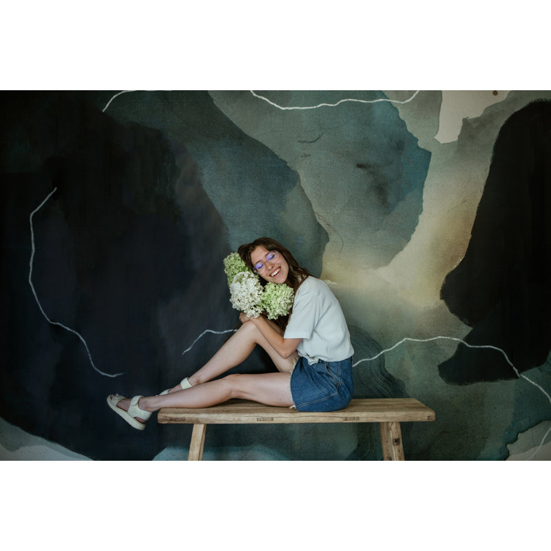 Abstract Wallpaper by Victoria Rose Park, Pre-Pasted