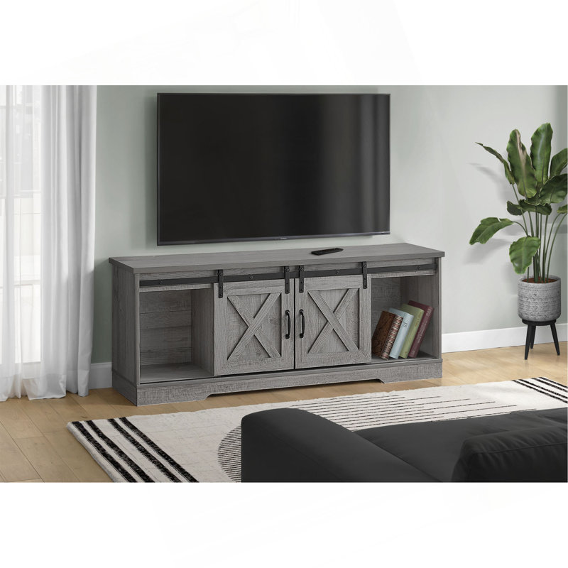 Tv Stand, Tv Console Table, Gray