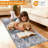 Non Slip Washable Kitchen Mats , Vintage Boho Kitchen Carpet Mat (Set of 3)-392579262