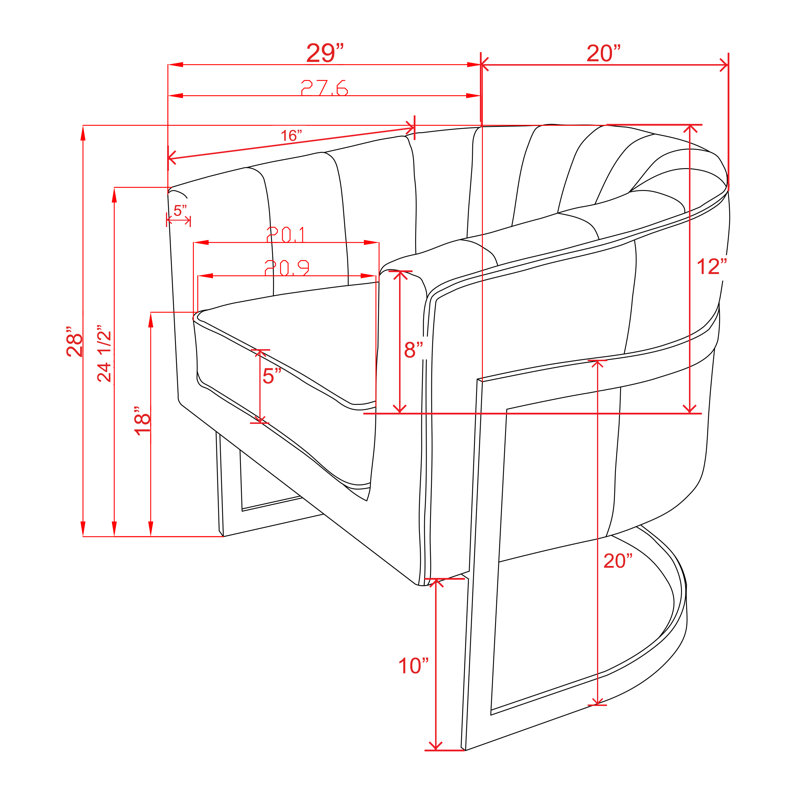 Vicenza Barrel Chair