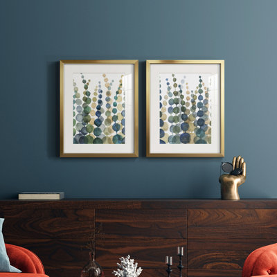 Almontiser " Pompom Botanical I " 2 - Pieces Painting Print