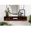 Adeana Poplar Solid Wood Floating Shelf with Drawer-1448701955