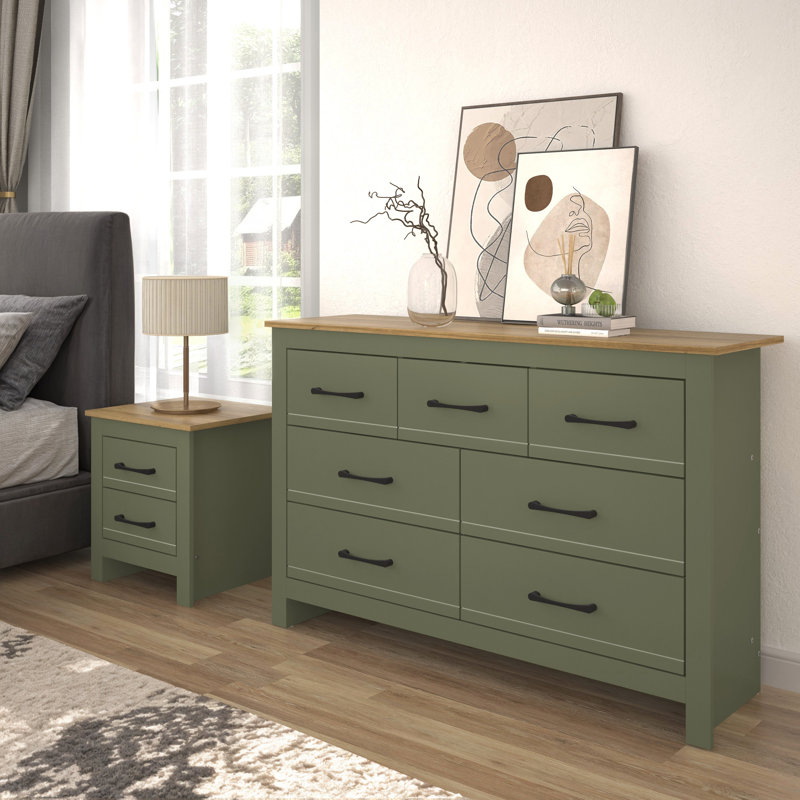 Limestone Serenity Storage Set, Kale Green/Reviera Eichi