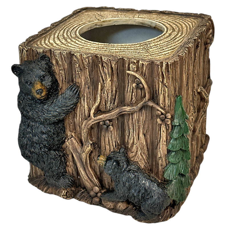 Bears Around Tree Tissue Boc Cover