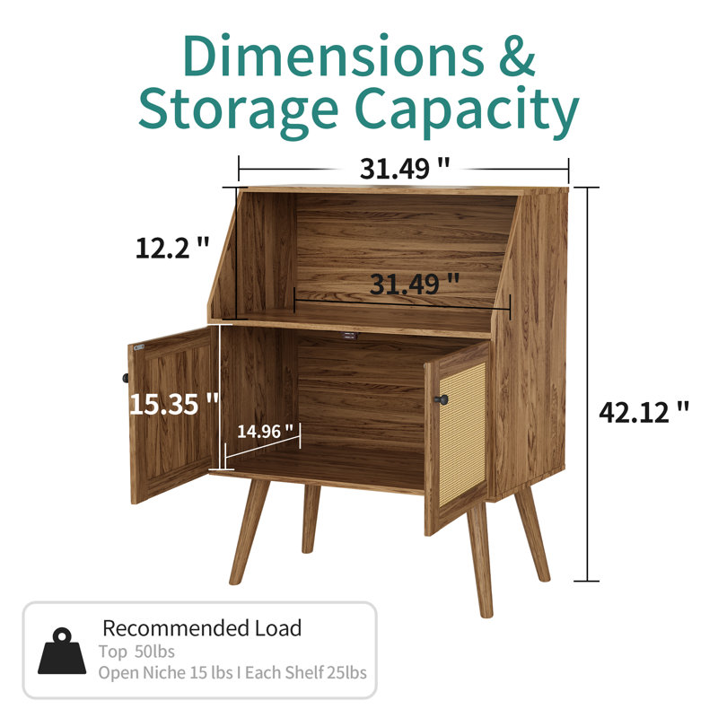 Khoray 31.4'' Sideboard