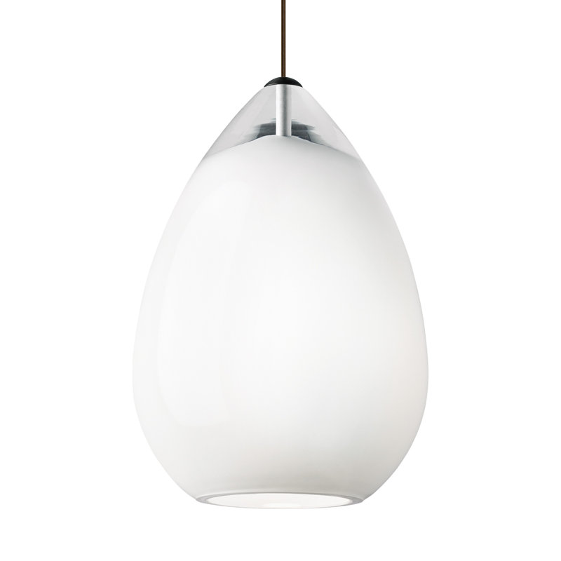 Alina 1 - Light Pendant, White, Yes