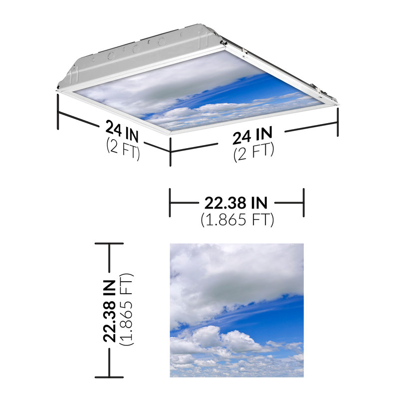 Couvre-lumière décoratif flexible clouds