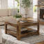 Four Leg Coffee Table with Storage