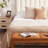 Oversized Mid-Century Modern Button Tufted Ottoman Bench with Solid Wood Frame-164569505