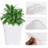10pcs 3-Gallon Square Plastic Flower Pots Suitable For Indoor And Outdoor Flower Planting, Reusable, Essential Tool For Gardening Enthusiasts-1554879603-1554879600