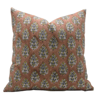 Housse de coussin en coton épais fabriqué à la main pour canapé, canapé et chambre à coucher Fabcline