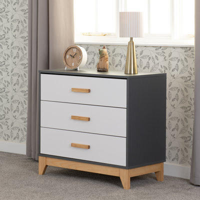 Veronica 80cm W 3 - Drawer Chest of Drawers