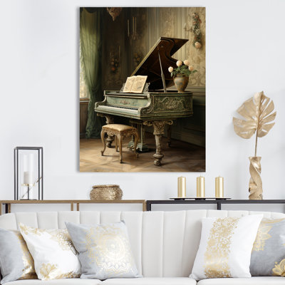 Piano Renaissance Resson I sur impression sur toile