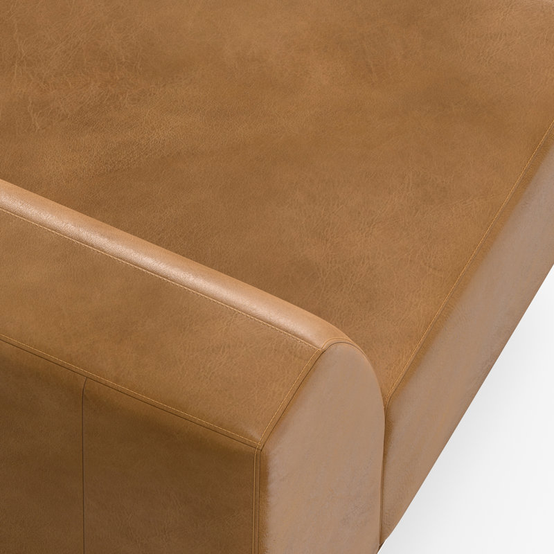 Rex Sienna Genuine Leather Left Arm Sofa Module