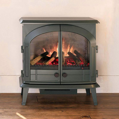 Modern Ember Harlowe 26-in Smart Electric Fireplace Stove Heater