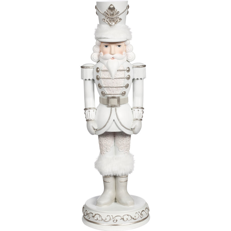 Winter White Nutcracker - 13 Inches