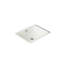 Iron Plains Metal Rectangular Undermount Bathroom Sink with Overflow-866572296
