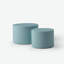 Table basse Blue Space, 2 pièces, fabriquée à la main, style moderne-1093764172