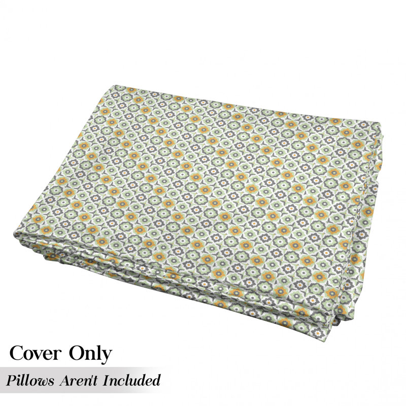 Housse de coussin d'extérieur Lotus Eastern, H 2 po x l 36 po x P 88 po