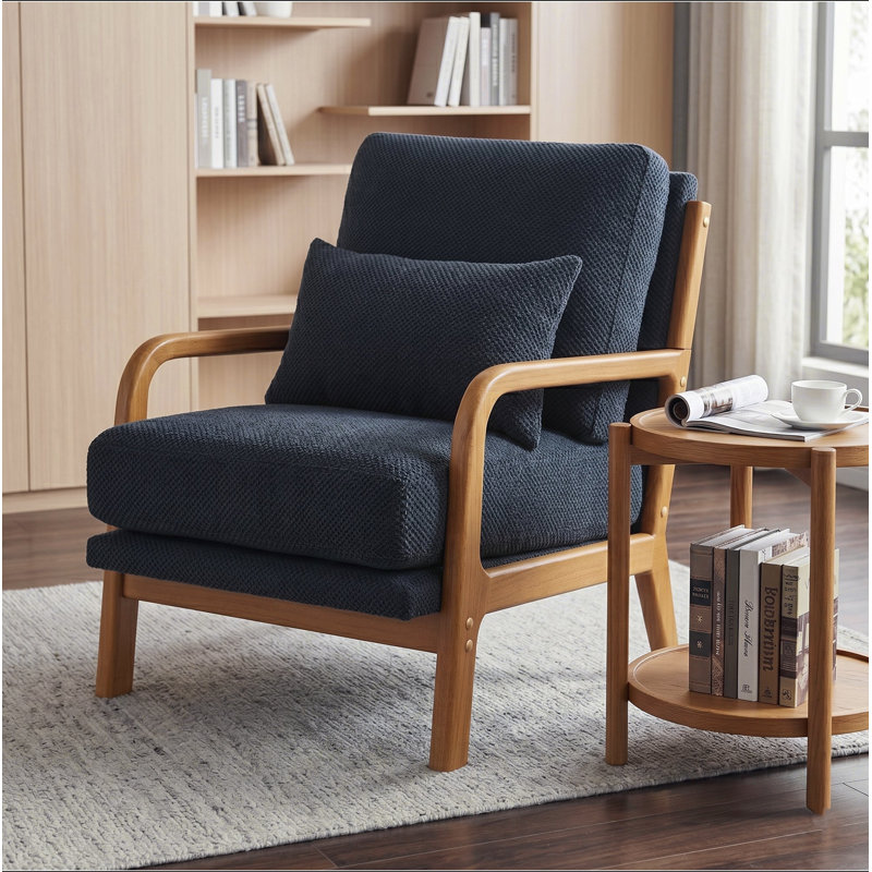 Chaise longue en bois, Marine