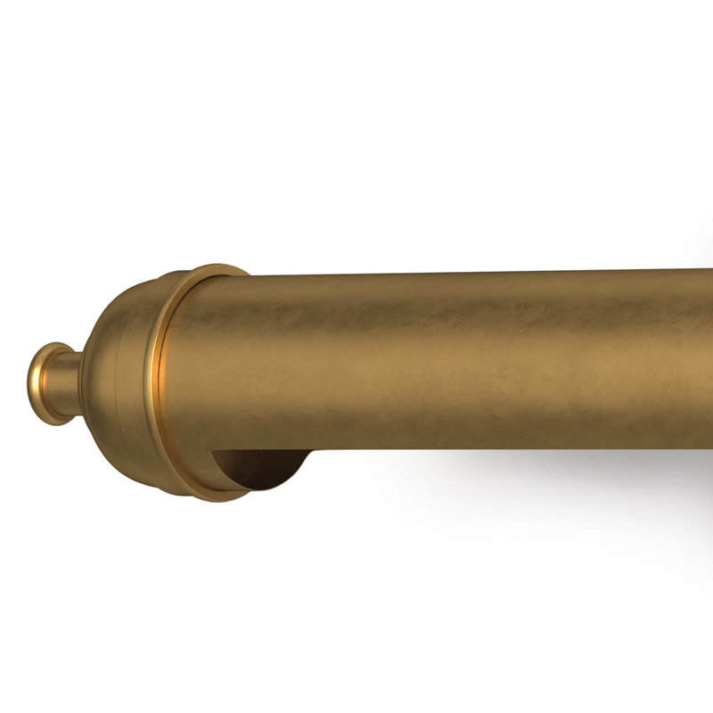 Devon Picture Light Large, Natural Brass