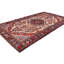 Tapis oriental tribal crème 5 x 9 One-of-a-Kind