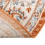 Tapis contemporain de couleur rouille Aden-199150349