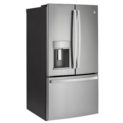 35.75'' Counter Depth French Door 22.1 cu. ft. Refrigerator -  GE Profile™, PYD22KYNFS