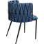 Saluti chair in blue-100033621