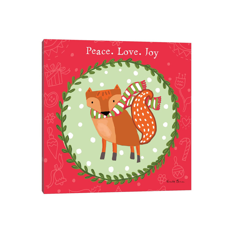 Woodland Friends I by Farida Zaman - Wrapped Canvas Print, 45.72 cm H x 45.72 cm W x 1.91 cm D