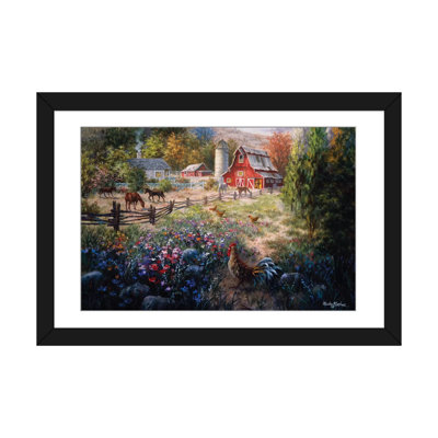" Grazing The Fertile Farmland " by Nicky Boehme