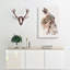 Brown Rabbit - Wrapped Canvas-56645238