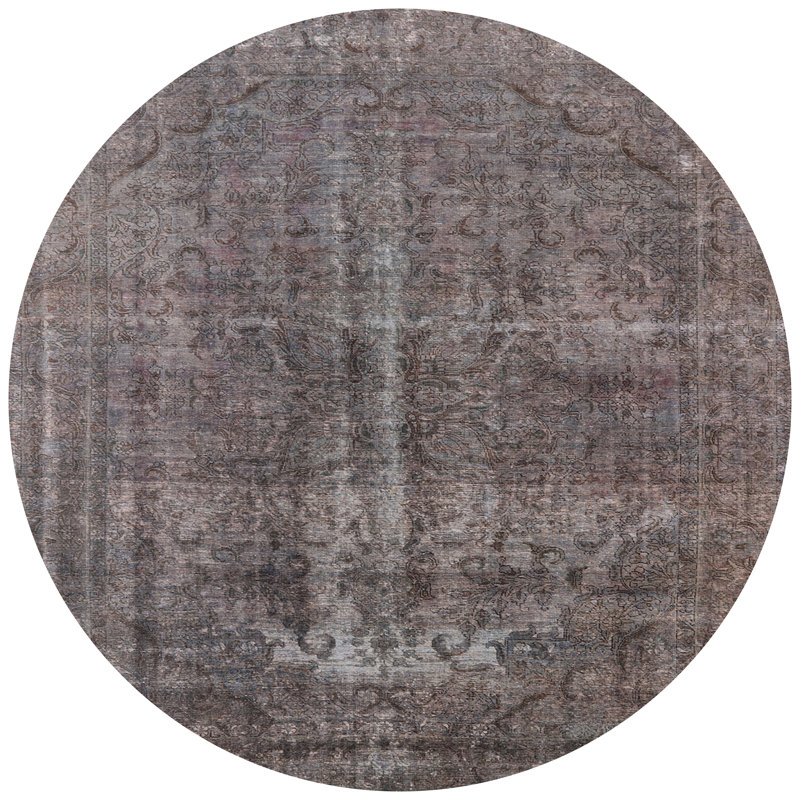 Oriental Indoor Rug, Round 7'