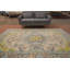 Tapis traditionnel rétro géométrique 7 x 9