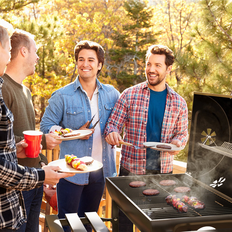 Furmax 29" Barrel Charcoal Grill