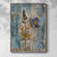 Impression encadrée FLORAL Series - bois massif-1991704390