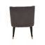 Azarion Velvet Chair With Black Legs-93609986