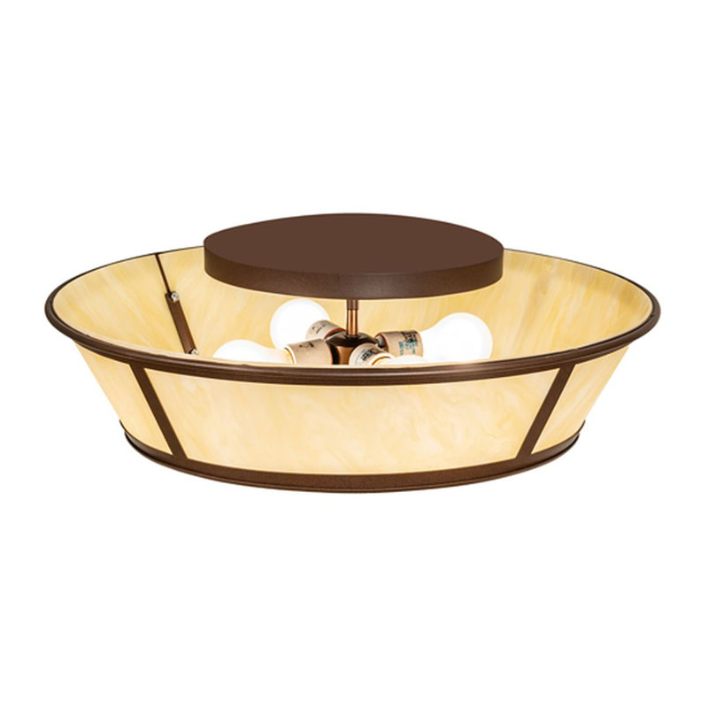 Craftsman 4 - Light Semi Flush Mount