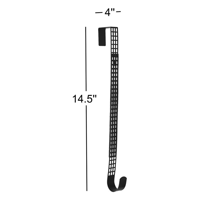 Hook and Lattice Wreath Hanger