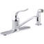 Coralais Three-Hole Kitchen Sink Faucet with 8-1/2" Spout, Matching Finish Sidespray and Lever Handle-1088005289-1201289753