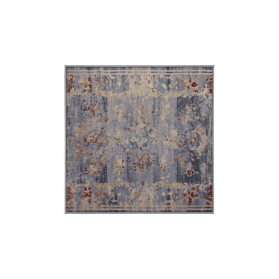 Silky Soft Plush Grey Area Rug
