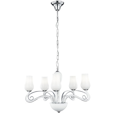 Pedro 5-Light Shaded Chandelier