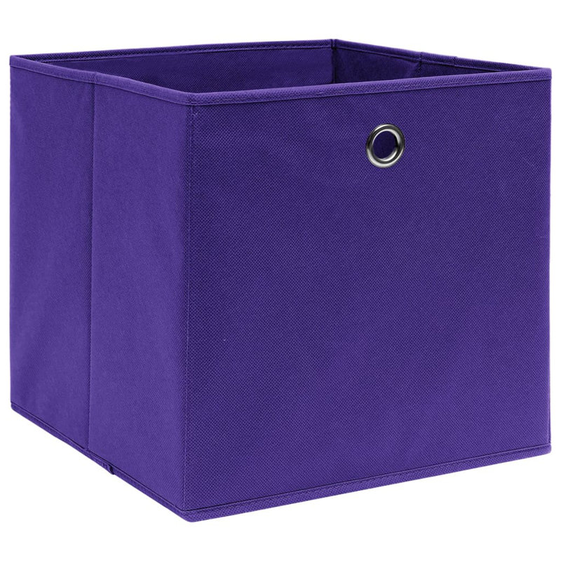 Rebrilliant Fabric Bin, Purple
