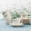 Porcelain Espresso Cup and Saucer