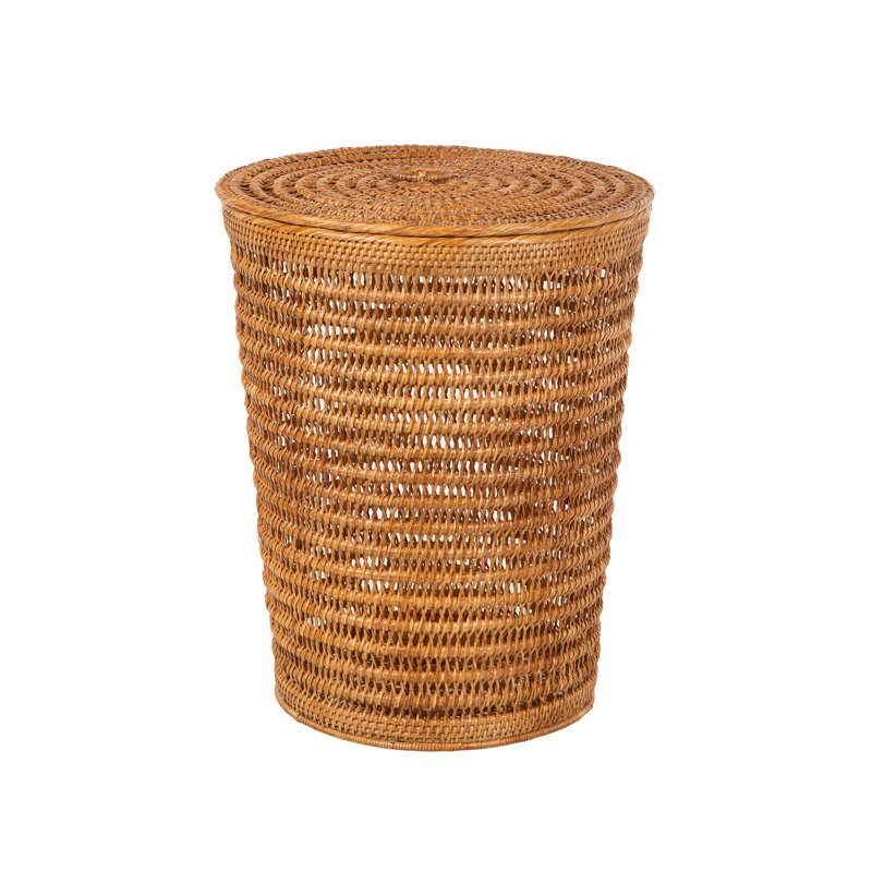 Alexisa Laundry Hamper, Honey Brown
