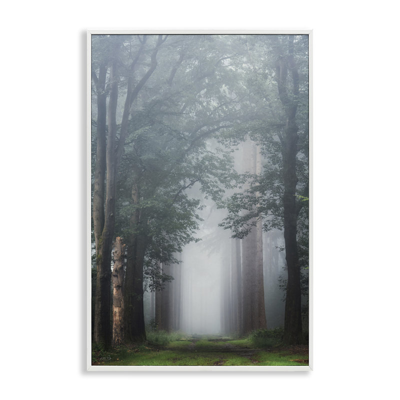 Giclée encadrée de Calm Forest Clearing, design par Martin Podt, H 30 po x l 20 po