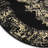 Burnie Oriental Black/Cream Area Rug-1464255258