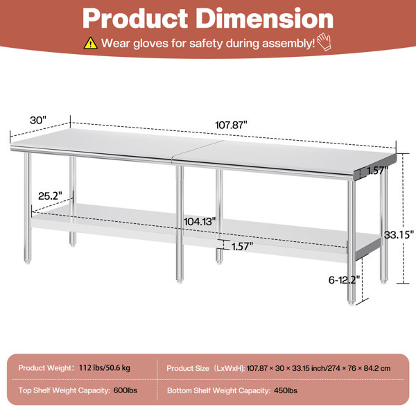Dimensions du produit