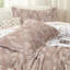 Ensemble de housse de couette réversible pour lit simple - ensemble de housse de couette réversible avec fermeture à glissière, ensemble de literie à motif floral 3 pièces-106246881-106246880