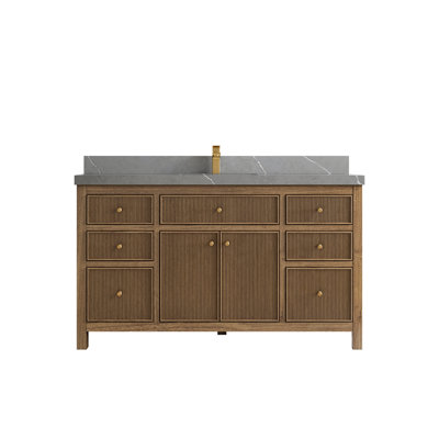 Ensemble de meuble-lavabo simple 60 po Sonoma